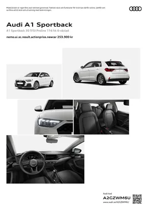 Audi-katalog i Umeå | Audi A1 Sportback | 2024-06-17T00:00:00.000Z - 2025-06-17T00:00:00.000Z