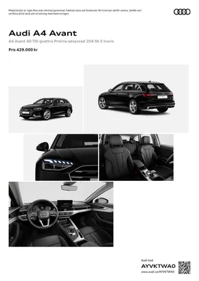 Audi-katalog i Nässjö | Audi A4 Avant | 2024-06-27T00:00:00.000Z - 2025-06-27T00:00:00.000Z