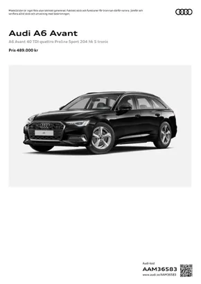 Audi-katalog i Skövde | Audi A6 Avant | 2024-07-03T00:00:00.000Z - 2025-07-03T00:00:00.000Z