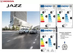 Honda-katalog | Honda Jazz däckmärkning augusti 2024 | 2024-08-28T00:00:00.000Z - 2025-08-28T00:00:00.000Z
