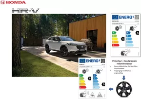 Honda-katalog | Honda HR-V däckmärkning augusti 2024 | 2024-08-28T00:00:00.000Z - 2025-08-28T00:00:00.000Z