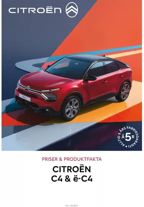 Citroën-katalog i Örebro | Citroën C4 | 2024-09-11T00:00:00.000Z - 2025-09-11T00:00:00.000Z
