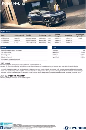 Hyundai-katalog i Haninge | Hyundai Prislista KONA Hybrid | 2024-10-09T00:00:00.000Z - 2025-10-09T00:00:00.000Z
