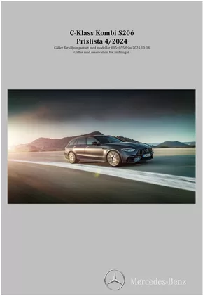 Mercedes-Benz-katalog i Häggenås | Mercedes-Benz Estate S206 | 2024-10-09T00:00:00.000Z - 2025-10-09T00:00:00.000Z
