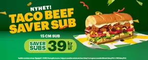 Subway-katalog i Uppsala | Taco beef saver sub! | 2025-01-29T00:00:00.000Z - 2025-04-01T00:00:00.000Z