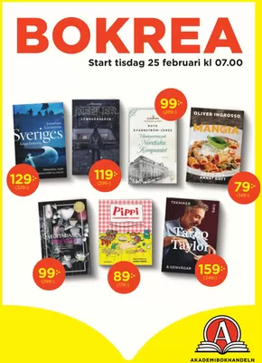 Akademibokhandeln-katalog i Göteborg | Bokrea! | 2025-02-04T00:00:00.000Z - 2025-03-25T00:00:00.000Z