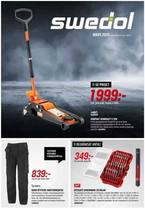 Swedol-katalog i Uppsala | KAMPANJBLAD mars 2025 | 2025-03-01T00:00:00.000Z - 2025-03-31T00:00:00.000Z