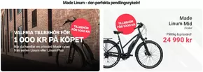 Cykelkraft-katalog i Göteborg | Made Linum - den perfekta pendlingscykeln! | 2025-03-05T00:00:00.000Z - 2025-03-26T00:00:00.000Z