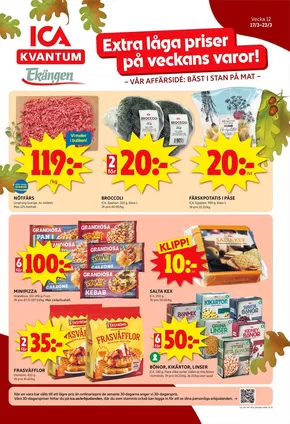 ICA Kvantum-katalog i Västerås | Fantastiska rabatter på utvalda produkter | 2025-03-17T00:00:00.000Z - 2025-03-23T00:00:00.000Z