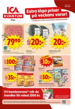 ICA Kvantum-katalog i Västerås | Exklusiva deals för våra kunder | 2025-03-17T00:00:00.000Z - 2025-03-23T00:00:00.000Z