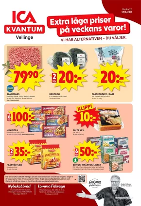 ICA Kvantum-katalog i Höllviken | Fantastiska rabatter på utvalda produkter | 2025-03-17T00:00:00.000Z - 2025-03-23T00:00:00.000Z