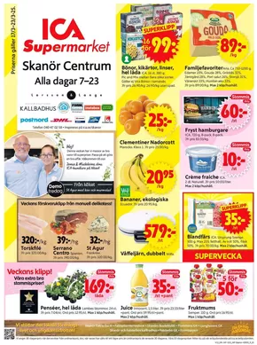 ICA Supermarket-katalog i Höllviken | Aktuella deals och erbjudanden | 2025-03-17T00:00:00.000Z - 2025-03-23T00:00:00.000Z