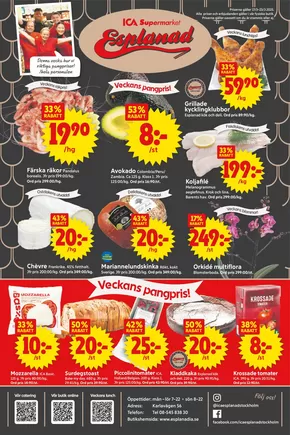ICA Supermarket-katalog i Stockholm | Aktuella fynd och erbjudanden | 2025-03-17T00:00:00.000Z - 2025-03-23T00:00:00.000Z