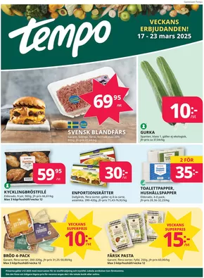 Tempo-katalog i Göteborg | Veckans erbjudanden Tempo | 2025-03-17T00:00:00.000Z - 2025-03-23T00:00:00.000Z