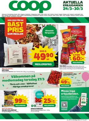 Coop-katalog i Västerås | Våra bästa erbjudanden för dig | 2025-03-24T00:00:00.000Z - 2025-03-30T00:00:00.000Z
