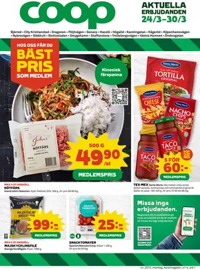 Coop-katalog i Lund (Skåne) | Upptäck attraktiva erbjudanden | 2025-03-24T00:00:00.000Z - 2025-03-30T00:00:00.000Z