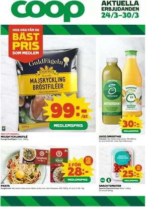 Coop-katalog | Erbjudanden för fyndjägare | 2025-03-24T00:00:00.000Z - 2025-03-30T00:00:00.000Z