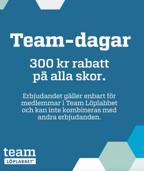 Löplabbet-katalog i Malmö | Team-gagar 300 kr rabatt! | 2025-03-20T00:00:00.000Z - 2025-04-03T00:00:00.000Z