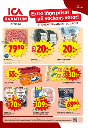 ICA Kvantum-katalog i Täby | Exklusiva fynd | 2025-03-17T00:00:00.000Z - 2025-03-23T00:00:00.000Z