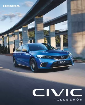 Honda-katalog i Göteborg | Honda Civic Hybrid Tillbehör | 2025-03-21T00:00:00.000Z - 2026-03-21T00:00:00.000Z