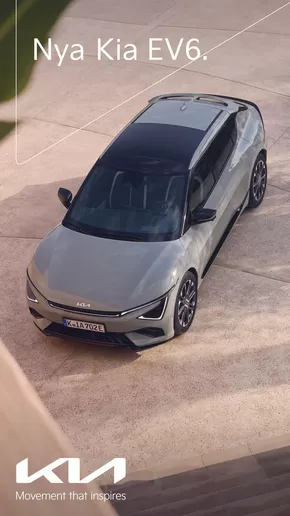 Kia-katalog i Örebro | EV6 | 2025-03-22T00:00:00.000Z - 2026-03-22T00:00:00.000Z