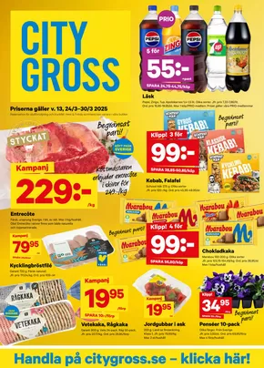 City Gross-katalog i Lund (Skåne) | City Gross Erbjudanden | 2025-03-17T00:00:00.000Z - 2025-03-23T00:00:00.000Z