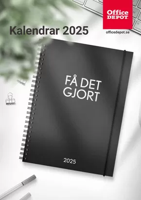 Office Depot-katalog i Göteborg | Office Depot - Kalendrar 2025 | 2025-01-01T00:00:00.000Z - 2025-12-31T00:00:00.000Z