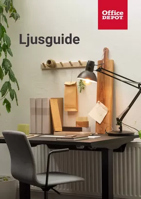 Office Depot-katalog i Lund (Skåne) | Office Depot - Belysningsguide | 2025-03-22T00:00:00.000Z - 2025-04-05T00:00:00.000Z