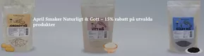 Råvarubutiken-katalog i Ljungby (Kronoberg) | -15% rabatt på utvalda produkter! | 2025-04-09T00:00:00.000Z - 2025-04-24T00:00:00.000Z