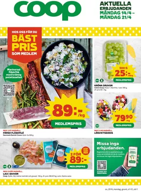 Coop-katalog i Piteå | Top-deals och rabatter | 2025-04-14T00:00:00.000Z - 2025-04-21T00:00:00.000Z