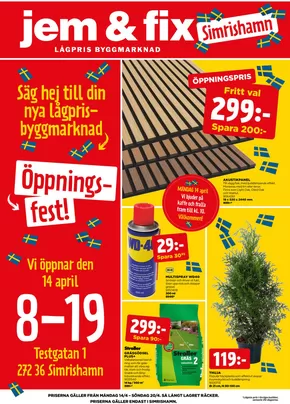Jem&Fix-katalog | Jem&Fix reklamblad | 2025-04-13T00:00:00.000Z - 2025-04-20T00:00:00.000Z
