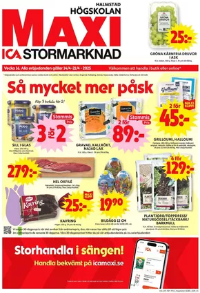 ICA Maxi-katalog i Örebro | Rabatter och kampanjer | 2025-04-14T00:00:00.000Z - 2025-04-21T00:00:00.000Z
