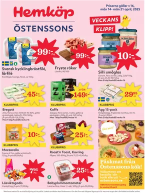 Hemköp-katalog i Svedala | Attraktiva specialerbjudanden för alla | 2025-04-14T00:00:00.000Z - 2025-04-20T00:00:00.000Z