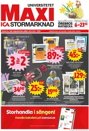 ICA Maxi-katalog | Spara nu med våra deals | 2025-04-14T00:00:00.000Z - 2025-04-20T00:00:00.000Z