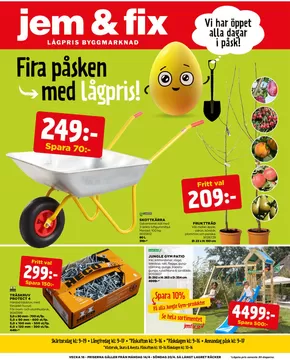 Jem&Fix-katalog i Trelleborg | Jem&Fix reklamblad | 2025-04-13T00:00:00.000Z - 2025-04-20T00:00:00.000Z
