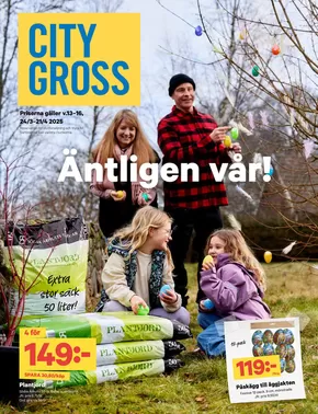 City Gross-katalog i Uppsala | City Gross Erbjudanden | 2025-04-14T00:00:00.000Z - 2025-04-20T00:00:00.000Z
