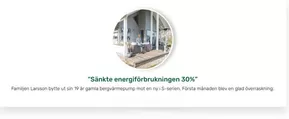 Byte till S-serien sänkte energiförbrukningen med 30%!