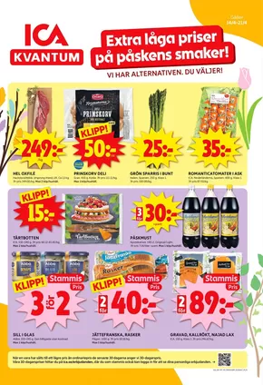 ICA Kvantum-katalog i Göteborg | Exklusiva deals för våra kunder | 2025-04-14T00:00:00.000Z - 2025-04-20T00:00:00.000Z