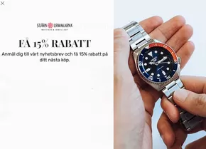 Stjärnurmakarna-katalog i Linköping | Få 15% rabatt på ditt nästa köp! | 2025-04-15T00:00:00.000Z - 2025-04-29T00:00:00.000Z