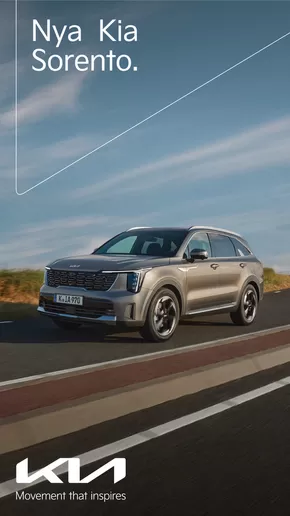 Kia-katalog i Överboda | Sorento Plug-in Hybrid | 2025-04-16T00:00:00.000Z - 2026-04-16T00:00:00.000Z