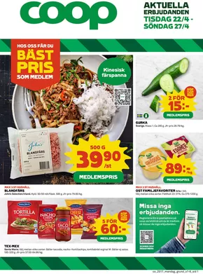 Coop-katalog i Borås | Exklusiva fynd | 2025-04-22T00:00:00.000Z - 2025-04-27T00:00:00.000Z