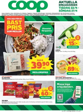 Coop-katalog i Göteborg | Rabatter och kampanjer | 2025-04-22T00:00:00.000Z - 2025-04-27T00:00:00.000Z