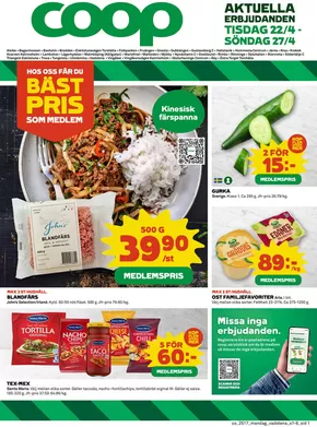 Coop-katalog i Solna | Fantastiska rabatter på utvalda produkter | 2025-04-22T00:00:00.000Z - 2025-04-27T00:00:00.000Z
