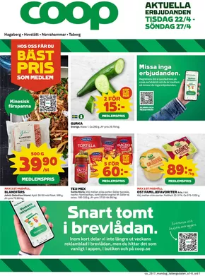 Coop-katalog i Jönköping | Stort urval av erbjudanden | 2025-04-22T00:00:00.000Z - 2025-04-27T00:00:00.000Z