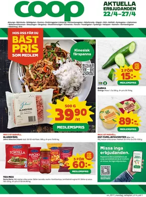 Coop-katalog i Linköping | Aktuella fynd och erbjudanden | 2025-04-22T00:00:00.000Z - 2025-04-27T00:00:00.000Z