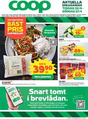 Coop-katalog i Klippan | Rabatter och kampanjer | 2025-04-22T00:00:00.000Z - 2025-04-27T00:00:00.000Z