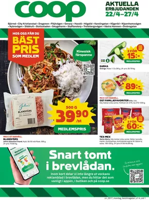 Coop-katalog i Kristianstad | Våra bästa fynd | 2025-04-22T00:00:00.000Z - 2025-04-27T00:00:00.000Z