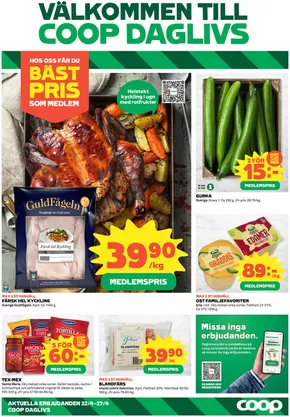Coop Daglivs-katalog i Solna | Våra bästa deals för dig | 2025-04-22T00:00:00.000Z - 2025-04-27T00:00:00.000Z