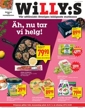 Willys-katalog i Klippan | Stort urval av erbjudanden | 2025-04-21T00:00:00.000Z - 2025-04-27T00:00:00.000Z
