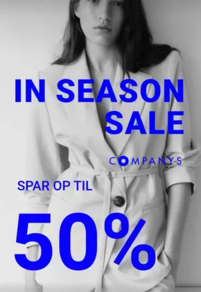 In season sale! Spar op til 50%.